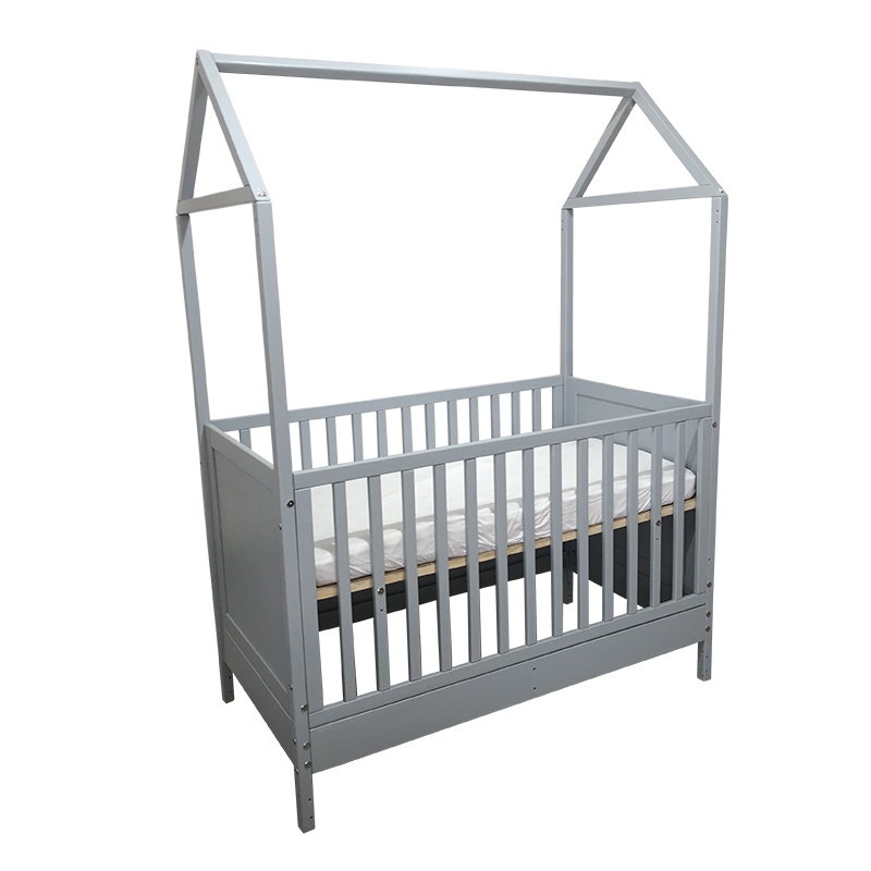 Cuna Cama Montessori CUNABEBE Casita Gris
