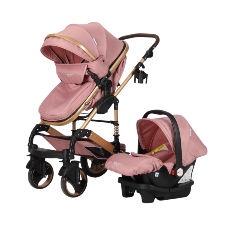 Carriola con Portabebe GALACTUS Orion Guby Rosa