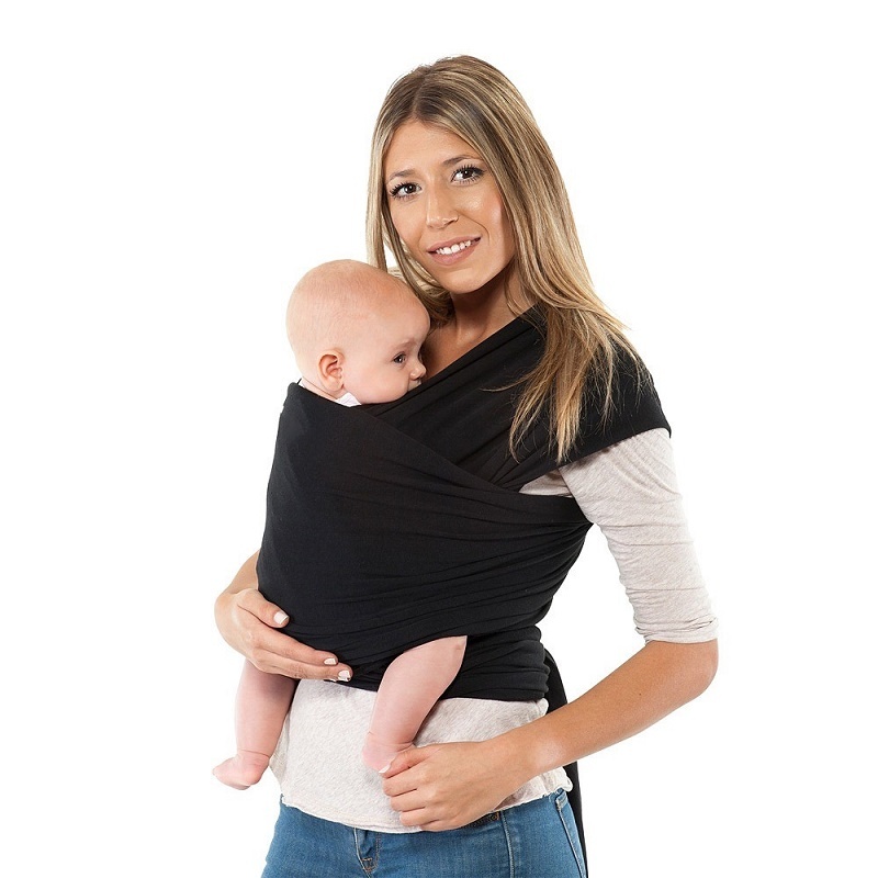 Fular Portabebe Elastico Ergonomico CESIA Negro